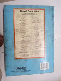 Diesel Data 1995 - Technical Data for diesel engined vehicles, cars, vans, HGVs - Autodata 1985-1995 - säätöarvokirja