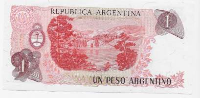 Argentiina 1 Peso 1983 - seteli