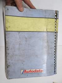 Technical Data 1987 - Tune-up and Service Specifications for Passenger Cars and Light Commercial Vehicles 1977-1987 - Autodata