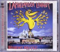 CD - Lapinlahden linnut - Höyhenet pöllyää! 90-luvun parhaat, 2000, 40 raitaa. Katso kappaleet/esittäjät alta/kuvista.