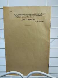 v.1920 Jousan Säästöpankin säännöt