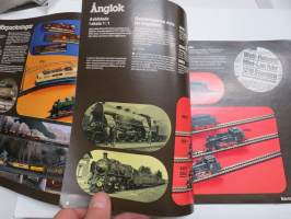 Märklin mini-club 1979 -myyntiesite, ruotsinkielinen