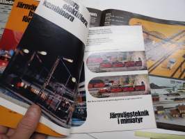 Märklin mini-club 1979 -myyntiesite, ruotsinkielinen