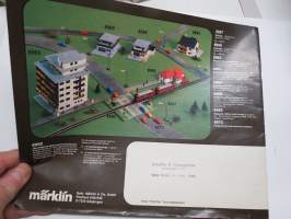 Märklin mini-club 1979 -myyntiesite, ruotsinkielinen