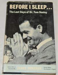 Before i sleep The Last Days of Dr. Tom Dooley