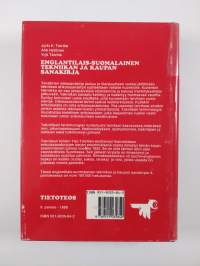 Englantilais-suomalainen tekniikan ja kaupan sanakirja English-Finnish dictionary of technical and commercial terms