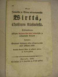 Kaksi jumalista ja Sielua wirwoittavaista Wirttä 1830