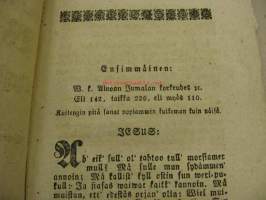 Kaksi jumalista ja Sielua wirwoittavaista Wirttä 1830