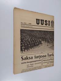 Uusi Suomi nro 314/1939 (20.11.)
