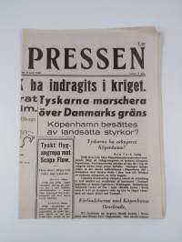 Svenska pressen nro 81/1940 (9.4.)