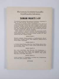 Sanan mahti 1-4