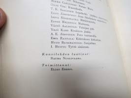 Nuori Suomi XLVI 1936 kirjallistaiteellinen joulu-albumi, kirjoittajina mm. Kaarlo Sarkia, Elina Vaara, Yrjö Jylhä, Konrad Lehtimäki, Viljo Kajava, Anna Kaitila