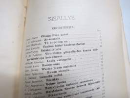 Nuori Suomi XXXIII 1923 kirjallistaiteellinen joulu-albumi, kirjoittajina mm. Aarni Kouta, Larin-Kyösti, Eero Eerola, Viljo Heikka, Antero Kajanto, Juhani Aho