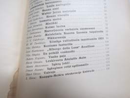 Nuori Suomi XXXIII 1923 kirjallistaiteellinen joulu-albumi, kirjoittajina mm. Aarni Kouta, Larin-Kyösti, Eero Eerola, Viljo Heikka, Antero Kajanto, Juhani Aho