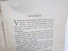 Nuori Suomi XXXIII 1923 kirjallistaiteellinen joulu-albumi, kirjoittajina mm. Aarni Kouta, Larin-Kyösti, Eero Eerola, Viljo Heikka, Antero Kajanto, Juhani Aho