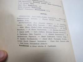 Nuori Suomi XXXI 1921 kirjallistaiteellinen joulu-albumi, kirjoittajina mm. Huugo Jalkanen, V. Tarkiainen, Kyösti Vilkuna, Samuli Paulaharju, Santeri Ivalo