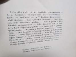 Nuori Suomi XXXIX 1929 kirjallistaiteellinen joulu-albumi, kirjoittajina mm. Elina Vaara, Lauri PohjanpääHilja Haahti, Mika Waltari, Artturi Leinonen, Elsa Hästesko