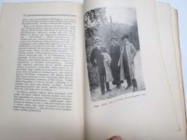 Nuori Suomi XXXIX 1929 kirjallistaiteellinen joulu-albumi, kirjoittajina mm. Elina Vaara, Lauri PohjanpääHilja Haahti, Mika Waltari, Artturi Leinonen, Elsa Hästesko