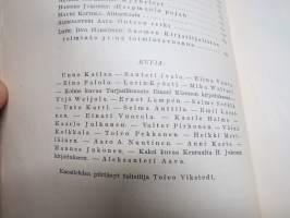 Nuori Suomi XXXVIII 1928 kirjallistaiteellinen joulu-albumi, kirjoittajina mm. L. Onerva, Mika Waltari, Eino Palola, Salme Setälä, Unto karri, Kaarlo Julkunen