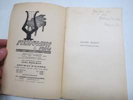 Nuori Suomi XXXV 1925 kirjallistaiteellinen joulu-albumi, kirjoittajina mm. L. Onerva, Eino Leino, Kaarlo Halme, Aura Jurva, Wäinö Kolkkala, Anni kaste, Toivo Tarvas