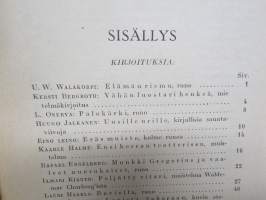 Nuori Suomi XXXV 1925 kirjallistaiteellinen joulu-albumi, kirjoittajina mm. L. Onerva, Eino Leino, Kaarlo Halme, Aura Jurva, Wäinö Kolkkala, Anni kaste, Toivo Tarvas