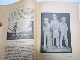 Nuori Suomi XXVII 1918 kirjallistaiteellinen joulu-albumi, kirjoittajina mm. Samuli Paulaharju, F.E. sillanpää, W.W. Tuomioja, Rafael Blomstedt, V. E. Tuompo K. Atra