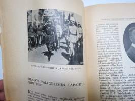 Nuori Suomi XXVII 1918 kirjallistaiteellinen joulu-albumi, kirjoittajina mm. Samuli Paulaharju, F.E. sillanpää, W.W. Tuomioja, Rafael Blomstedt, V. E. Tuompo K. Atra