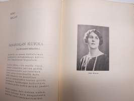 Nuori Suomi XXXVII 1927 kirjallistaiteellinen joulu-albumi, kirjoittajina mm. Arvi Järventaus, Heikki Toppila, Hilja Haahti, Ilmari Pimiä, Ruupert Kainulainen