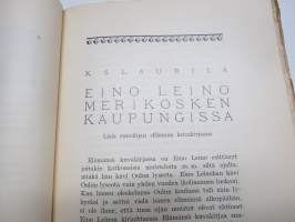 Nuori Suomi XXXVI 1926 kirjallistaiteellinen joulu-albumi, kirjoittajina mm. Iivo Härkönen, Rafael Engelberg, Yrjö Teppo, Viljo Kojao, Aura Jurva, Kaarlo Luukkonen