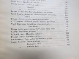 Nuori Suomi L 1940 kirjallistaiteellinen joulu-albumi, kirjoittajina mm. Matilda Rauhavaara, Meri Aava, Katri Ingman, Otto Varhia, Aarne Koponen, Selma Anttila