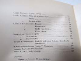 Nuori Suomi L 1940 kirjallistaiteellinen joulu-albumi, kirjoittajina mm. Matilda Rauhavaara, Meri Aava, Katri Ingman, Otto Varhia, Aarne Koponen, Selma Anttila