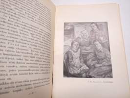 Nuori Suomi L 1940 kirjallistaiteellinen joulu-albumi, kirjoittajina mm. Matilda Rauhavaara, Meri Aava, Katri Ingman, Otto Varhia, Aarne Koponen, Selma Anttila