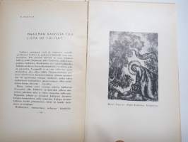 Nuori Suomi L 1940 kirjallistaiteellinen joulu-albumi, kirjoittajina mm. Matilda Rauhavaara, Meri Aava, Katri Ingman, Otto Varhia, Aarne Koponen, Selma Anttila