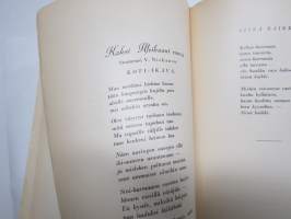 Nuori Suomi L 1940 kirjallistaiteellinen joulu-albumi, kirjoittajina mm. Matilda Rauhavaara, Meri Aava, Katri Ingman, Otto Varhia, Aarne Koponen, Selma Anttila