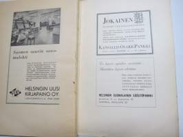 Nuori Suomi L 1940 kirjallistaiteellinen joulu-albumi, kirjoittajina mm. Matilda Rauhavaara, Meri Aava, Katri Ingman, Otto Varhia, Aarne Koponen, Selma Anttila