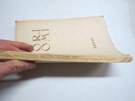 Nuori Suomi XXXVII 1927 kirjallistaiteellinen joulu-albumi, kirjoittajina mm. Arvi Järventaus, Heikki Toppila, Hilja Haahti, Ilmari Pimiä, Ruupert Kainulainen