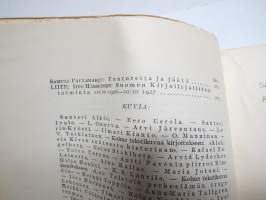 Nuori Suomi XXXVII 1927 kirjallistaiteellinen joulu-albumi, kirjoittajina mm. Arvi Järventaus, Heikki Toppila, Hilja Haahti, Ilmari Pimiä, Ruupert Kainulainen
