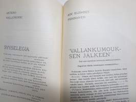 Nuori Suomi XXXVII 1927 kirjallistaiteellinen joulu-albumi, kirjoittajina mm. Arvi Järventaus, Heikki Toppila, Hilja Haahti, Ilmari Pimiä, Ruupert Kainulainen