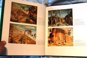 Andrea Mantegna - Maestri dell&#039; Arte Italiana, 2000. Italian taiteen mestarit -sarja. Kuvateos (isokokoinen 28 x 32 cm) taitelijan elämästä/ taiteesta.