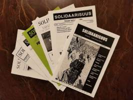 Solidaarisuus. Vapaa työväenlehti (7 numeroa vuosilta 1996-1999)