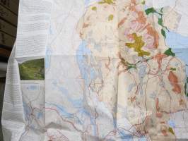 Pallas-Ounastunturi -maaperägeologinen kartta