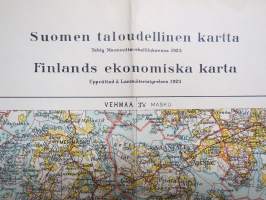 Suomen taloudellinen kartta (1923), lehti / blad II:3 Turku / Åbo (ja ympäristöalueet), painettu 1940