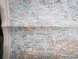 Suomen taloudellinen kartta (1923), lehti / blad II:3 Turku / Åbo (ja ympäristöalueet), painettu 1940