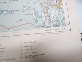 Suomen taloudellinen kartta (1923), lehti / blad II:3 Turku / Åbo (ja ympäristöalueet), painettu 1940