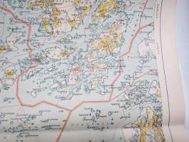 Suomen taloudellinen kartta (1923), lehti / blad II:3 Turku / Åbo (ja ympäristöalueet), painettu 1940