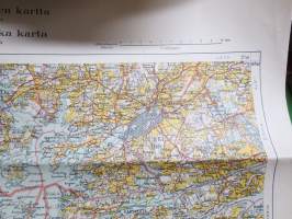 Suomen taloudellinen kartta (1923), lehti / blad II:3 Turku / Åbo (ja ympäristöalueet), painettu 1940