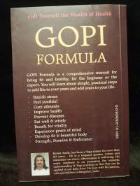 Gopi Formula - the Art of Creating Health &amp; Fitness  (nimikirjoitus)