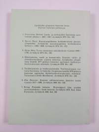 Kring Finlands historia : kursrapport från Nordisk universitetskurs i finsk historia, Jyväskylä 1978