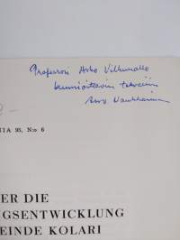 Über die Bevölkerungsentwicklung der Gemeinde Kolari (Lappland) : Bevölkerungsgeographische Darlegung für Erfordernisse der Raumplanung (signeerattu, tekijän omiste)