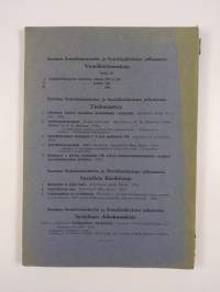 Ammattientarkastus Suomessa vuonna 1920
